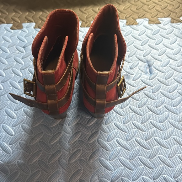 Maroon red booties - Picture 5 of 11